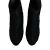 Black Mesh Stiletto Heels Ankle Boots Shoes - Image 3