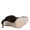 Black Mesh Stiletto Heels Ankle Boots Shoes - Image 8