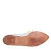 White Ribbon Fabric Ballerina Flats Shoes - Image 8