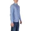 Blue Organic Cotton Shirt - Image 3