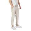 Beige Cotton Jeans & Pant - Image 3