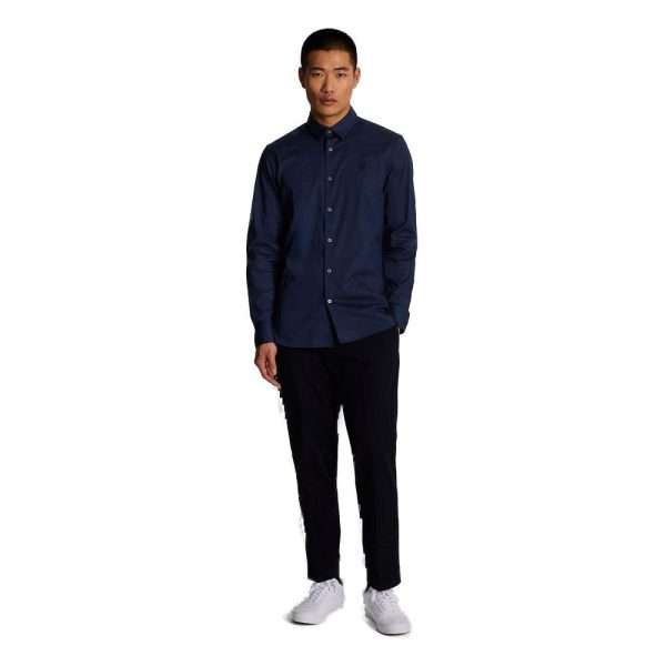 Blue Cotton Shirt - Image 3