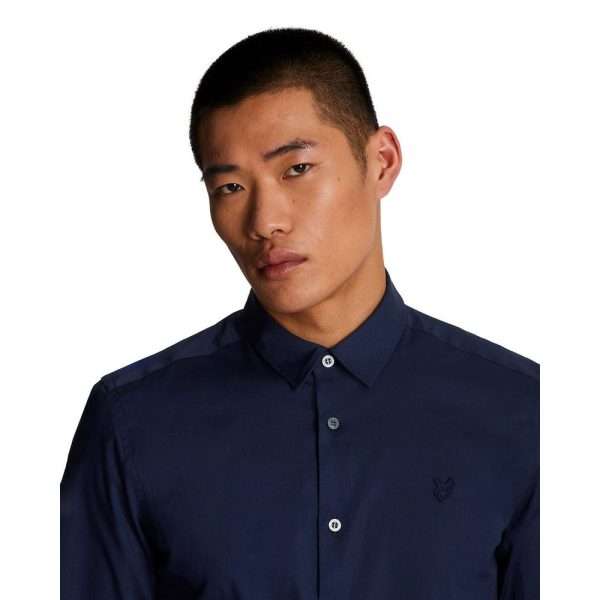 Blue Cotton Shirt - Image 5