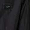 Black Polyester Hooded Men Full Zip Jacket - Image 8