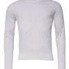 White Silk Crew Neck Men Pullover Sweater - Image 2
