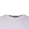 White Silk Crew Neck Men Pullover Sweater - Image 3