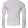 White Silk Crew Neck Men Pullover Sweater - Image 5