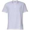 White Viscose Collared Men Polo Short Sleeves T-shirt - Image 2