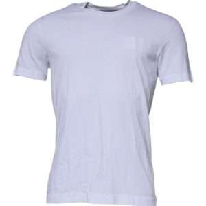 White DG Logo Cotton Crew Neck T-shirt