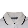 Off White Crown Cotton Collared Polo T-shirt - Image 6