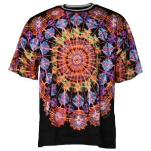 Multicolor Kaleidoscope Men Short Sleeves T-shirt