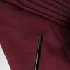 Maroon Belted Button Down Dress - Image 8