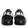 Black D&G AMORE Low Top Sneakers Shoes - Image 2