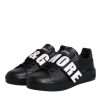 Black D&G AMORE Low Top Sneakers Shoes - Image 4