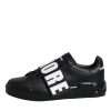 Black D&G AMORE Low Top Sneakers Shoes - Image 6