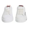 White Red Portofino Low Top Sneakers Shoes - Image 7