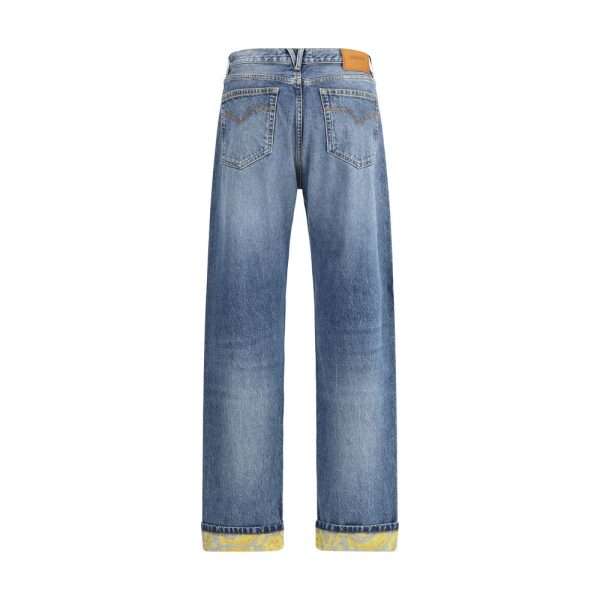Barocco Turn-Up Jeans - Image 2