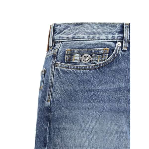 Barocco Turn-Up Jeans - Image 3