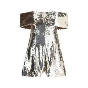 Off-shoulder mini Dress