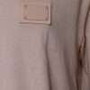 Beige Logo Crew Neck Short Sleeves T-shirt - Image 3