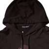 Brown Cotton Hooded Men Sweatshirt Sweater - Image 5