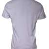 White Logo Print Cotton Crew Neck T-shirt - Image 3