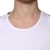 White Cotton Sleeveless Round Neck Tank T-shirt - Image 5