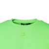 Green Logo Polyester Crew Neck T-shirt - Image 3