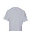White Logo Print Cotton Crew Neck T-shirt - Image 4