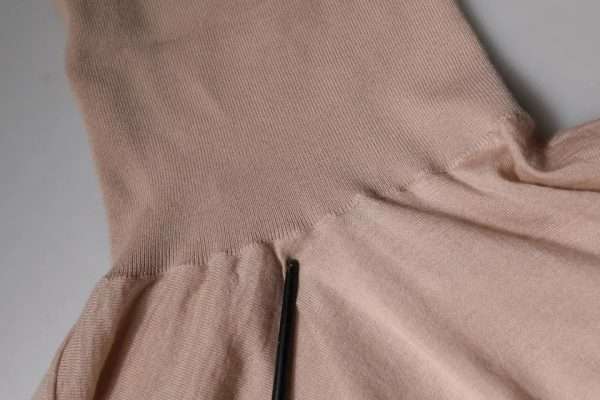 Beige Cashmere Turtleneck Pullover Sweater - Image 7