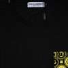 Black Logo Print Cotton Short Sleeves T-shirt - Image 4