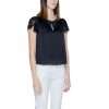 Black Polyester Blouse - Image 3