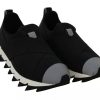 Black Shark Neoprene Stretch Sneakers Shoes - Image 3