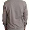 Gray Crown King Cotton Pullover Sweater - Image 7