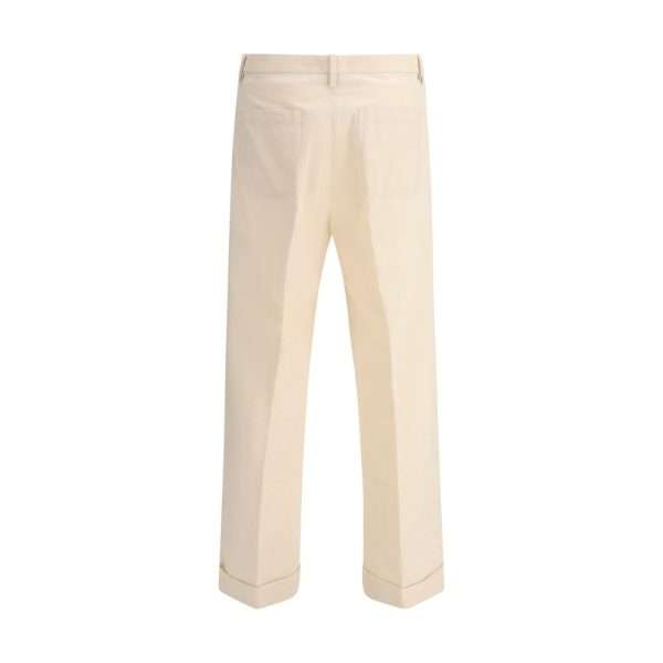 Wide leg cotton Pants - Image 2