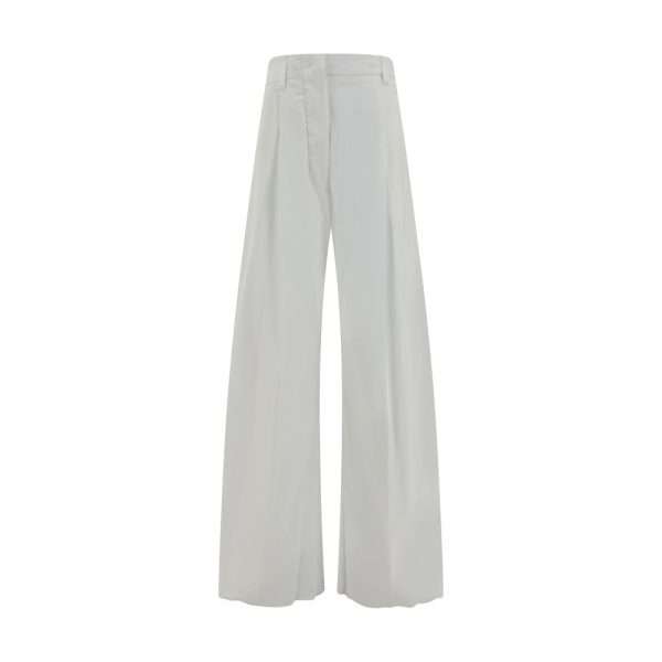 Cotton Wide Leg Pants