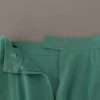 Mint Green Viscose Pencil Cut Midi Skirt - Image 6