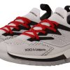 White SORRENTO Sport Stretch Men Shoes Sneakers - Image 4