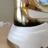 White Gold DAYMASTER Leather Sneakers Men Shoes - Image 8