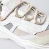 White Beige Leather Sport DAYMASTER Shoes Sneakers - Image 7