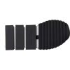 Black White Logo Sorrento Mens Sneakers Shoes - Image 3