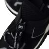 Black White Logo Sorrento Mens Sneakers Shoes - Image 5