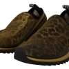 Gold Glitter Leopard Sorrento Sneakers Shoes - Image 7
