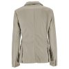 Beige Polyester Jackets & Coat - Image 2