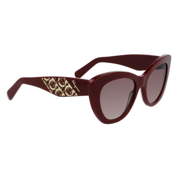 Bordeaux Haircalf Sunglasses - Image 3