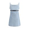 Denim short Dress - Image 2