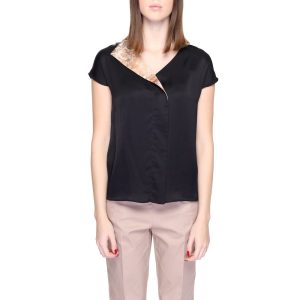 Black Viscose Blouse