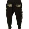 Black Camouflage Cotton Jogger Cargo Pants - Image 4