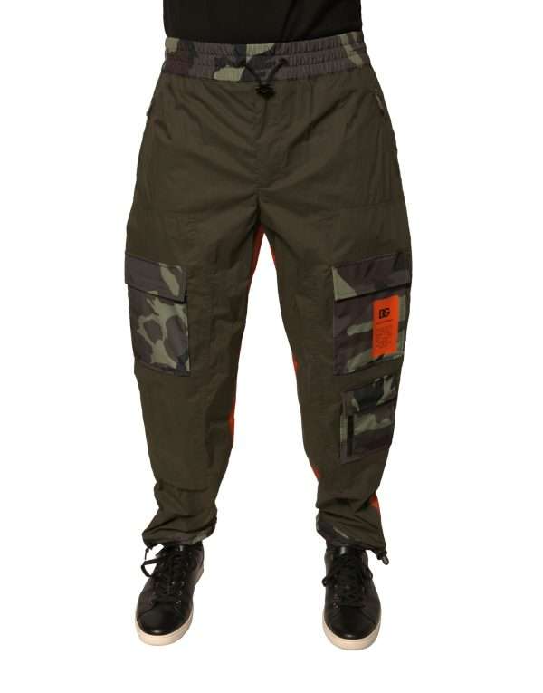 Multicolor Camouflage Jogger Cargo Pants - Image 2