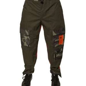 Multicolor Camouflage Jogger Cargo Pants